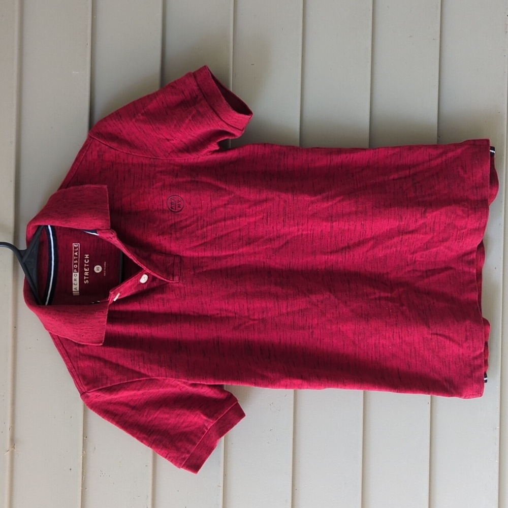 Aeropostale XS Red golf shirt